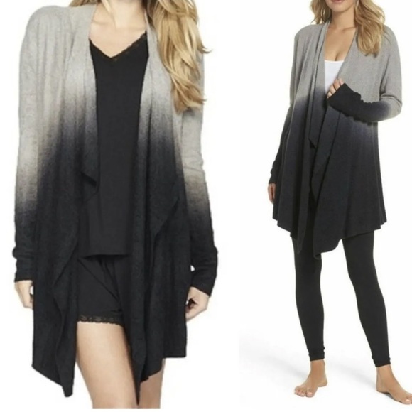 Barefoot Dreams Sweaters - Barefoot Dreams Bamboo Chic Lite Calypso Wrap Ombre Cardigan S/M